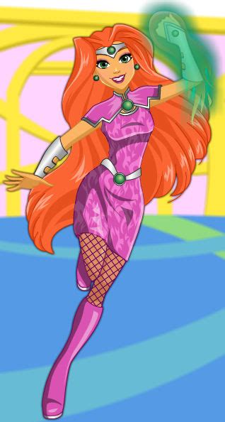 Dc Super Hero Girls Starfire By Glittertiara On Deviantart