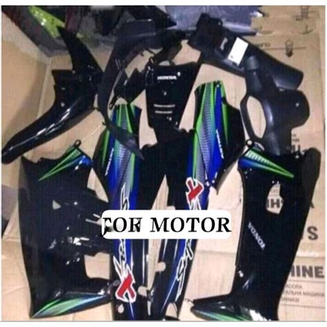 Jual Cover Full Set Body Honda Supra Fit Lama Atau Supra X Lama Full