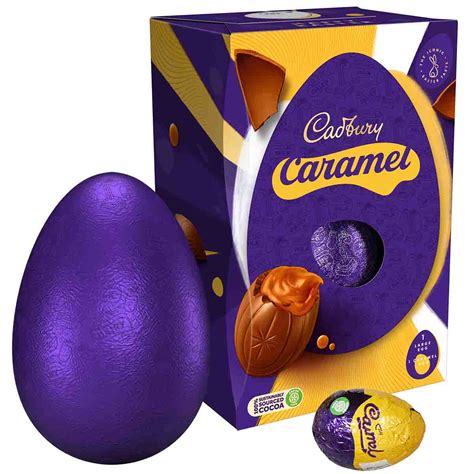 Cadbury Caramel Milk Chocolate Easter Egg 195g