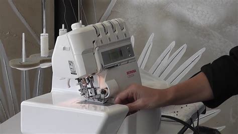 Bernina Foot 62 To Roll Hem And Roll Hem On Your Overlocker Youtube