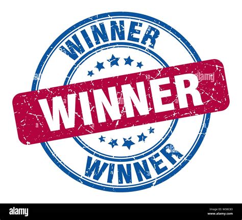 winner stamp. winner round grunge sign. winner Stock Vector Image & Art ...