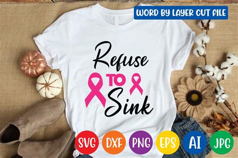 Refuse To Sink Svg Design Graphic By Craftzone Creative Fabrica