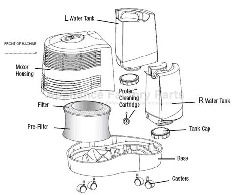 Honeywell Hcm6011ww Parts Humidifiers