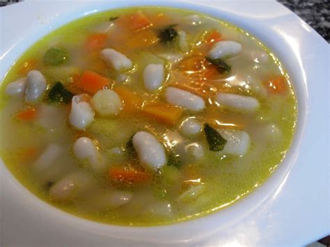 Paprika En La Cocina Sopa De Verduras Con Judías Blancas