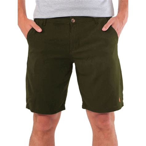 Bermuda Ralph Lauren Masculina Linho Orange Icon Verde Militar Submarino