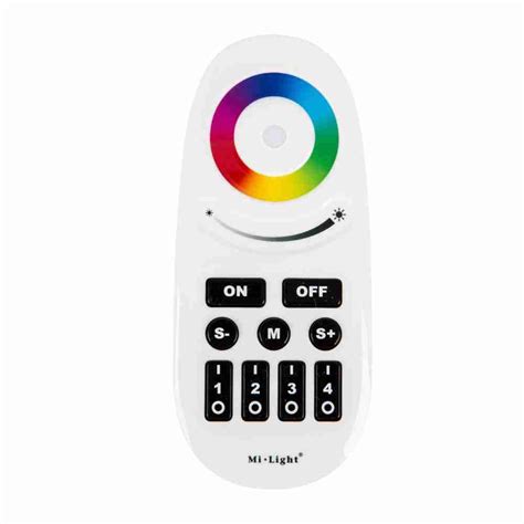 Mando RF FUT095 Para Control Remoto 4 Zonas RGB W Mi Light Onix LED