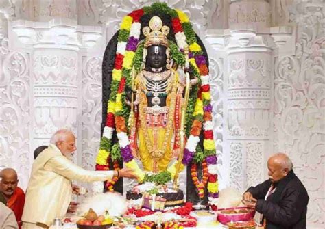 Ram Mandir Pran Pratishtha Pm Modi Shares Video What We Saw On January