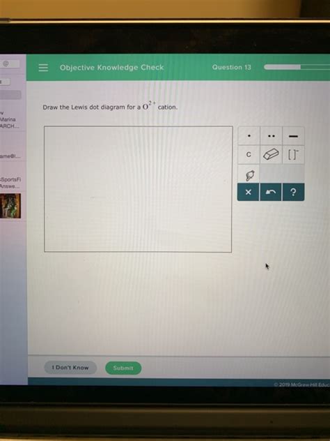 Solved Objective Knowledge Check Question Draw The Lewis Chegg