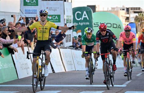 Wout Van Aert Se Impone En La Tercera Etapa De La Volta Ao Algarve