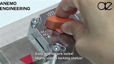 Quick Locks For Slide Adjustment Spindle Rotation Youtube