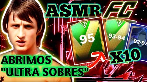 ABRIMOS ULTRA SOBRES 95 GRL 92 97 LO MEJOR ASMR Jugando FC