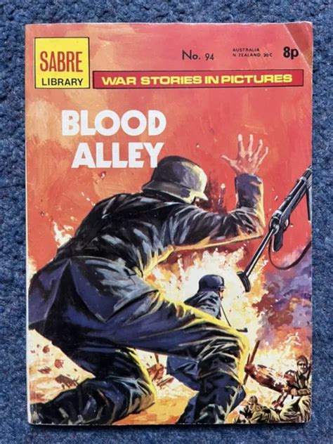 SABRE WAR PICTURE Library Comic No 94 Blood Alley 4 99 PicClick UK