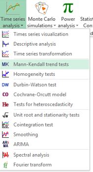 Mann Kendall Trend Test In Excel Tutorial XLSTAT Help Center