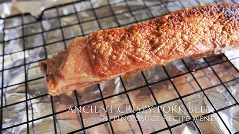 Ancient Crispy Pork Belly Technique Youtube