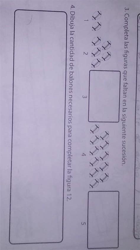 Completá las figuras que faltan en la siguiente sucesiónPorfavor ayuda