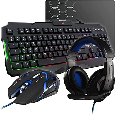 The G Lab Combo Argon Ensemble Gaming En Clavier Azerty