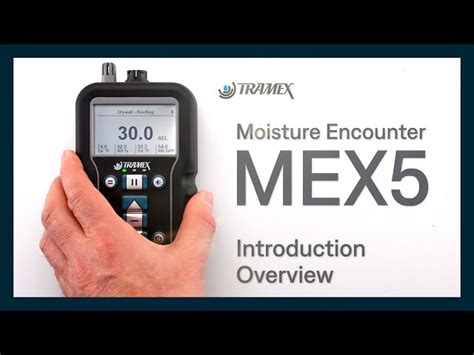 Introducing The Tramex Moisture Encounter Mex5