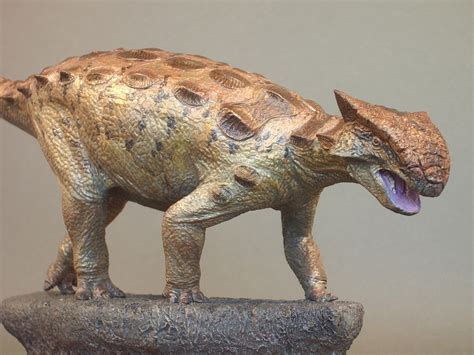 Hirokazu Tokugawas Paleo Sculpture Ankylosaurus Magniventris