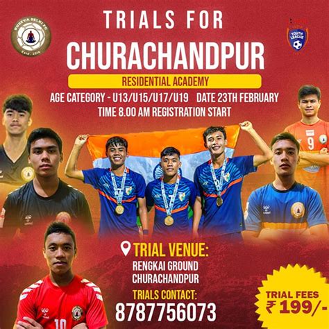 Sudeva FC Youth Trials Churachandpur Manipur US Health Supplements