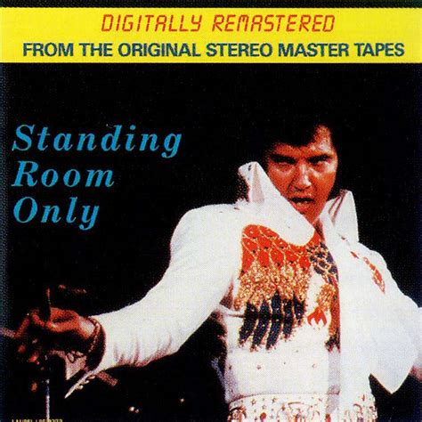 Standing Room Only Lp 1987 Eicc Elvis Italian Collector Club