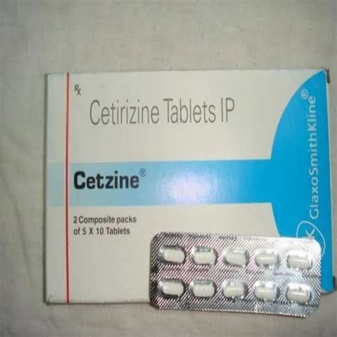 Cetirizine Tablet Cetirizine Hydrochloride Tablet Latest Price