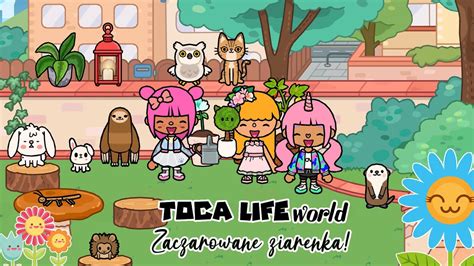 Magiczne ziarenka w Toca Life World Ogród przyjaciół Toca Boca