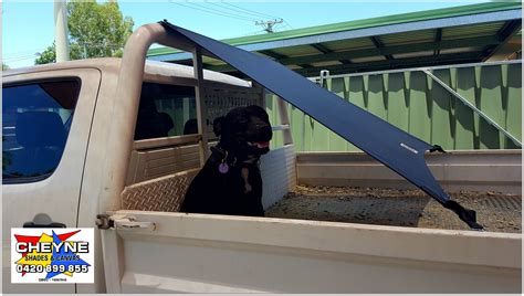 Cheyne Shades And Canvas Ute Pet Shade Covers For Vehicle Sportsroll Bars