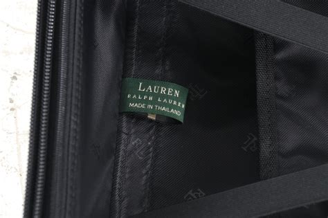 LAUREN Ralph Lauren Monogrammed Suitcase Luggage | EBTH