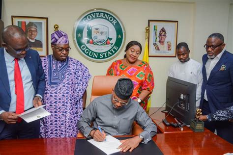 Governor Abiodun Signs Social Investment Order Into Law Penpushing