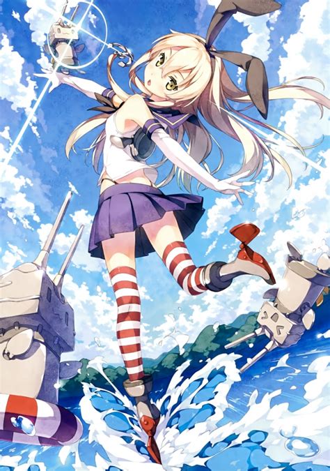 艦隊これくしょん 艦これ 【島風連装砲ちゃん】カントク 壁紙