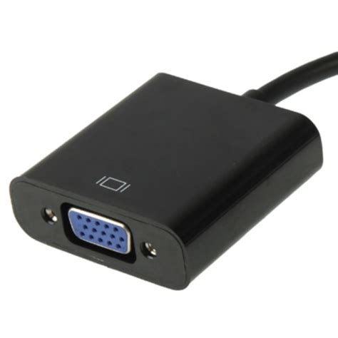 VGA Till HDMI Adapter 1080p Svart Black 37 Fyndiq