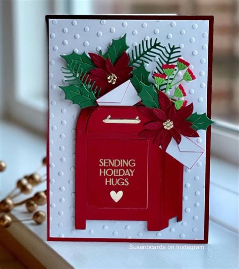 Spellbinders Parcel And Post Christmas Cards To Make 3d Christmas