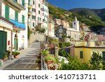 Houses On The Mountain In Corniglia Italy Image Free Stock Photo