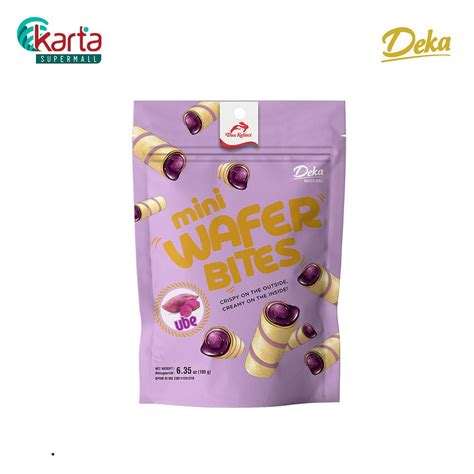 Deka Mini Wafer Bites Ube G Clearance Sales Exp May