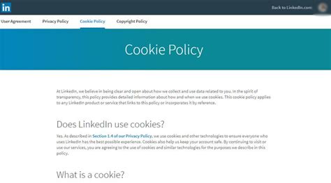 Separate Cookies Policy from Privacy Policy - Privacy Policies