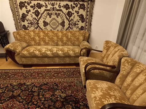 Sofa fotele art deco szezlong modernizm kanapa Kraków Grzegórzki OLX pl