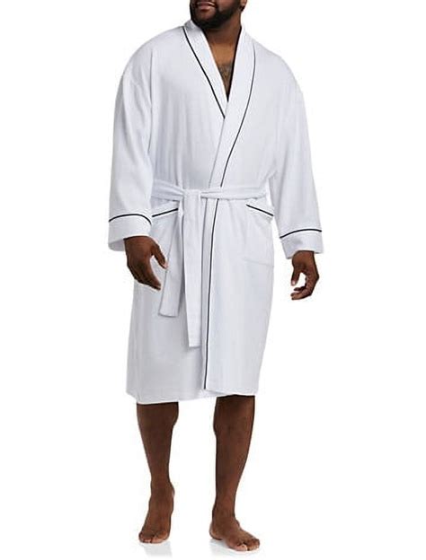 Big Tall Essentials By Dxl Men S Big And Tall Men S Lightweight Robe