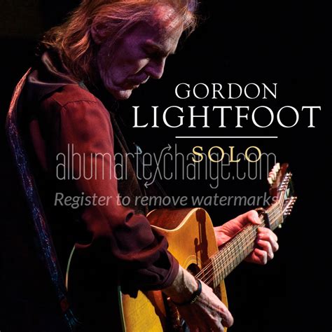 Album Art Exchange Solo By Gordon Lightfoot Album Cover Art