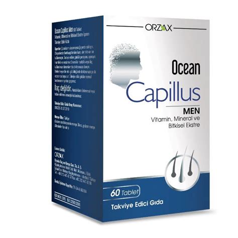 ORZAX Ocean Capillus Men 60 Tablet – Özel Beslenme