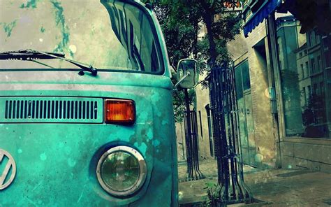 Volkswagen Van Hippie Vw Bus Hippie Van HD Wallpaper Pxfuel