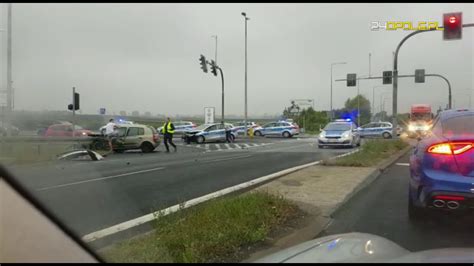 Wypadek Radiowozu I Renault Clio Opole Youtube