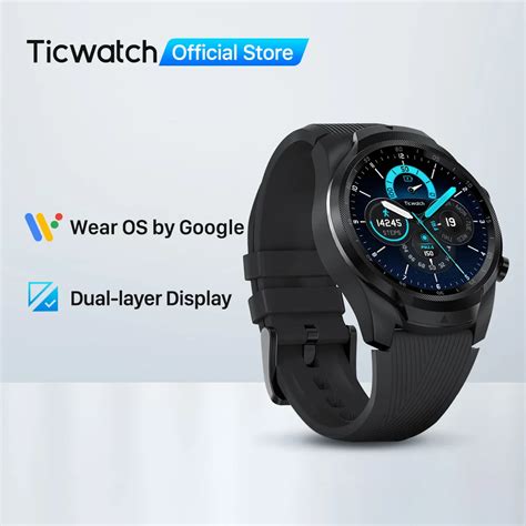 TicWatch montre connectée Pro pour les hommes étanche conforme à la