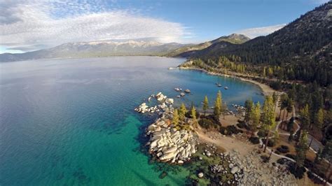 Sand Harbor State Park Lake Tahoe Nevada Drone Photography