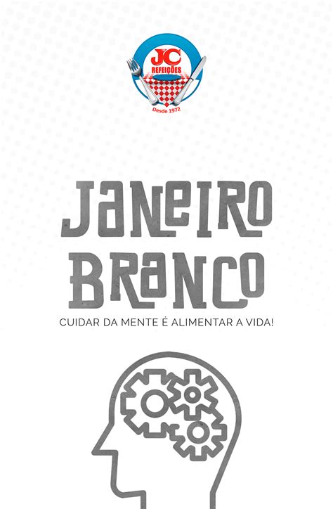 Janeiro Branco Cuidar Da Mente é Alimentar A Vida Behance