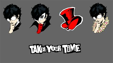 Persona 5 Character Icons In Color Bundle Persona 5 Mods