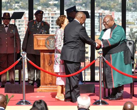 Cyril Ramaphosa Sworn In As President Of South Africa Telesur English