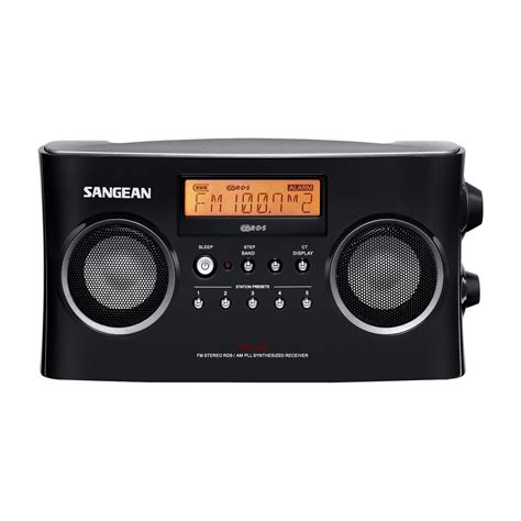 Sangean AM FM Stereo RBDS Digital Tuning Portable Receiver Black