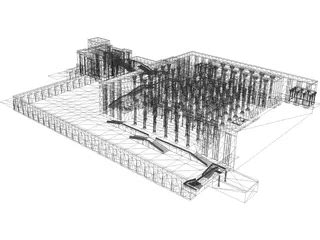 Persepolis Ancient City 3D Model - 3DCADBrowser