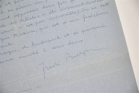 BRETON Lettre autographe signée inédite adressée à Marcel Jean et son