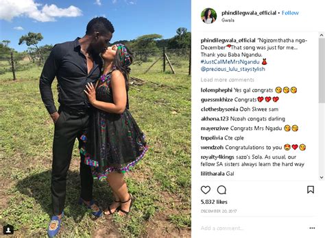 Actress Phindile Gwala Marries Congolese Beau Okmzansi